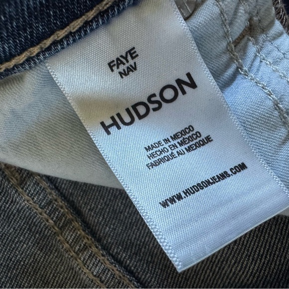 Hudson Jeans Faye High Rise Boot Cut Jeans dark wash 25 new - Picture 3 of 16